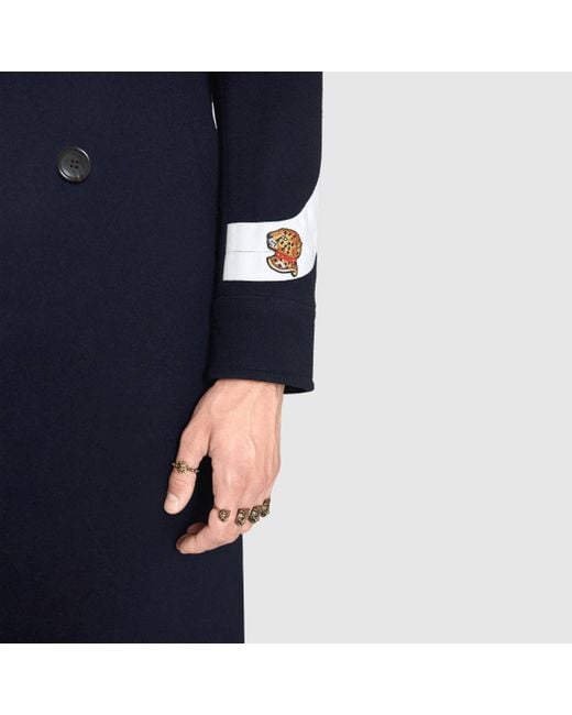 Gucci Wool Cashmere Jacket in Blue for Men | Lyst UK Gucci Wool Cashmere Jacket in Blue for Men | Lyst UK